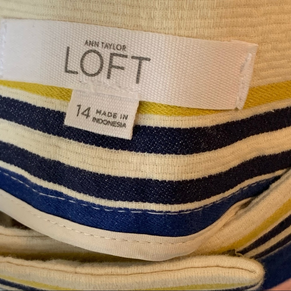 Ann Taylor Loft The Riviera Striped Shorts - Picture 14 of 16